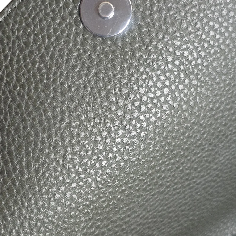 Zara women's green/black two pockets backpack